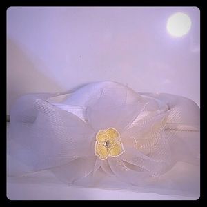 White hat for spring & summer events